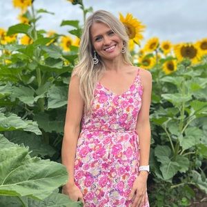 Pink Lilly Maxi Dress